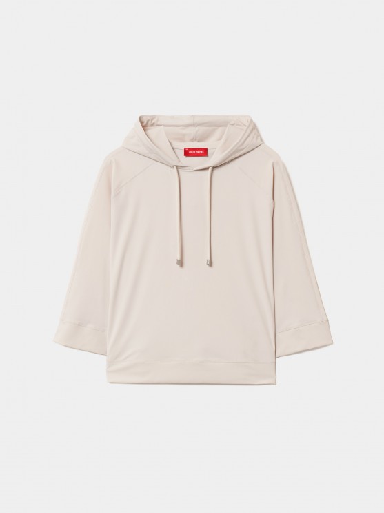 Oversize hooded sweater