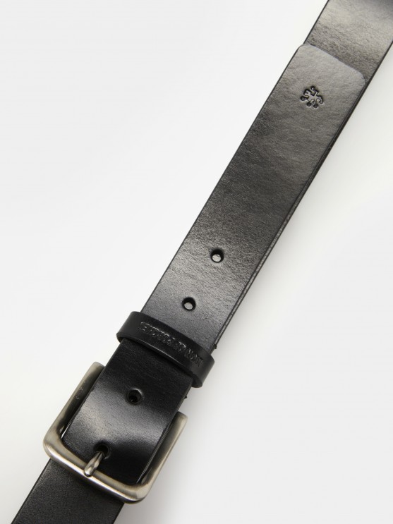 Leather belt