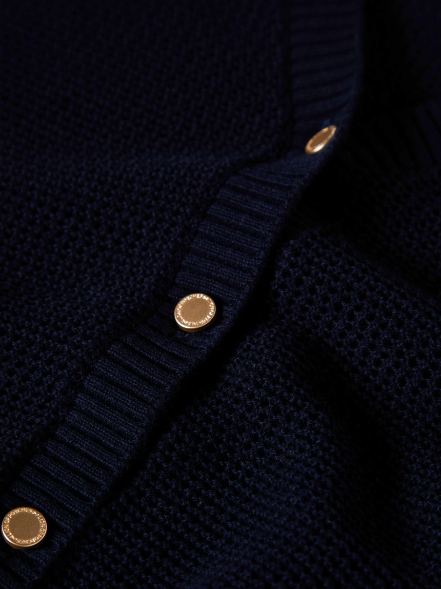 Knitted coat