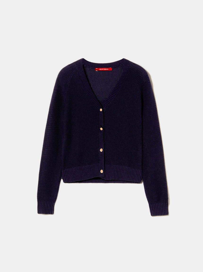 Knitted coat