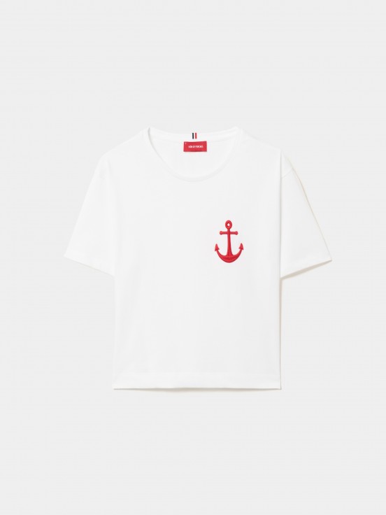 T-shirt cropped