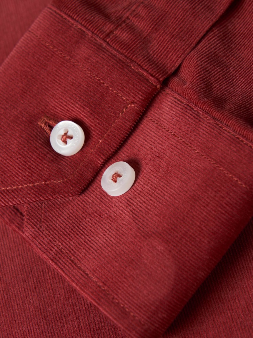 Camisa bombazine slim fit