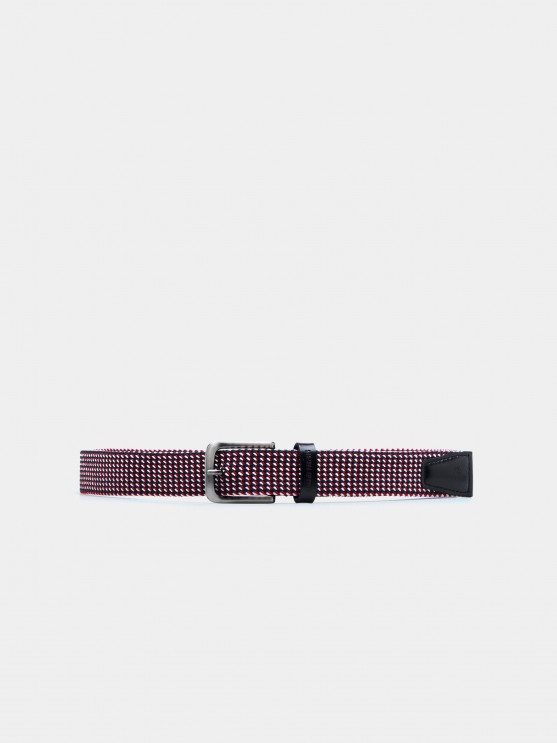 Tricolor elastic belt