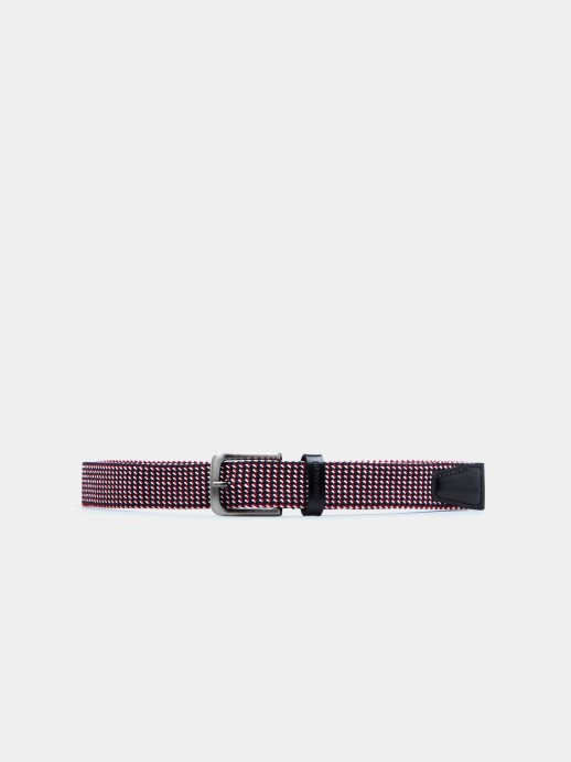 Tricolor elastic belt