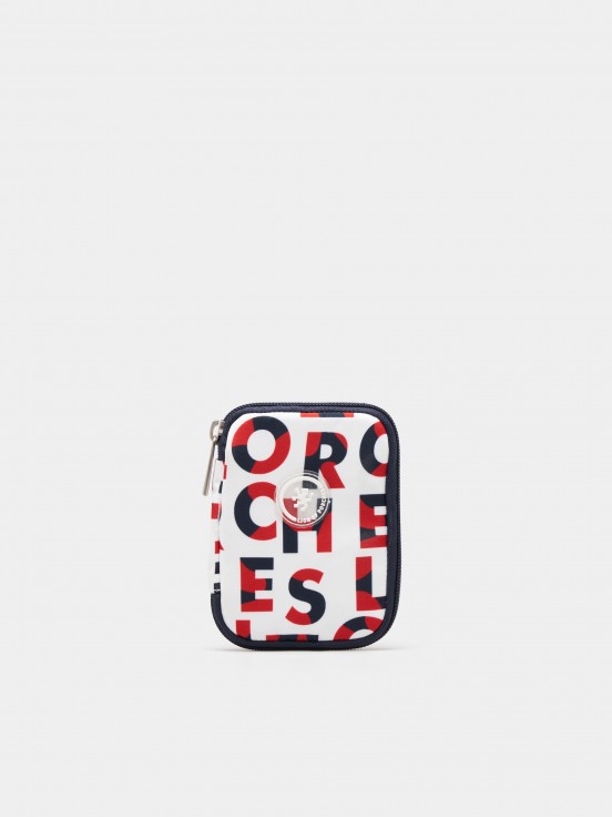 Cartera con logotipo