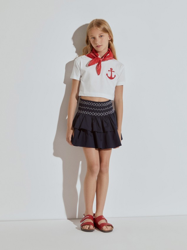 T-shirt cropped