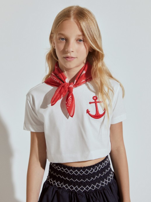 T-shirt cropped