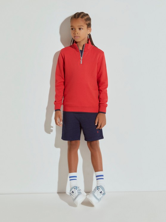 Sudadera con cremallera