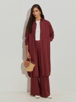 Long linen shirt