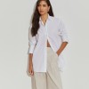 Oversize cotton shirt
