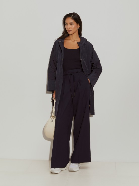Parka con capucha