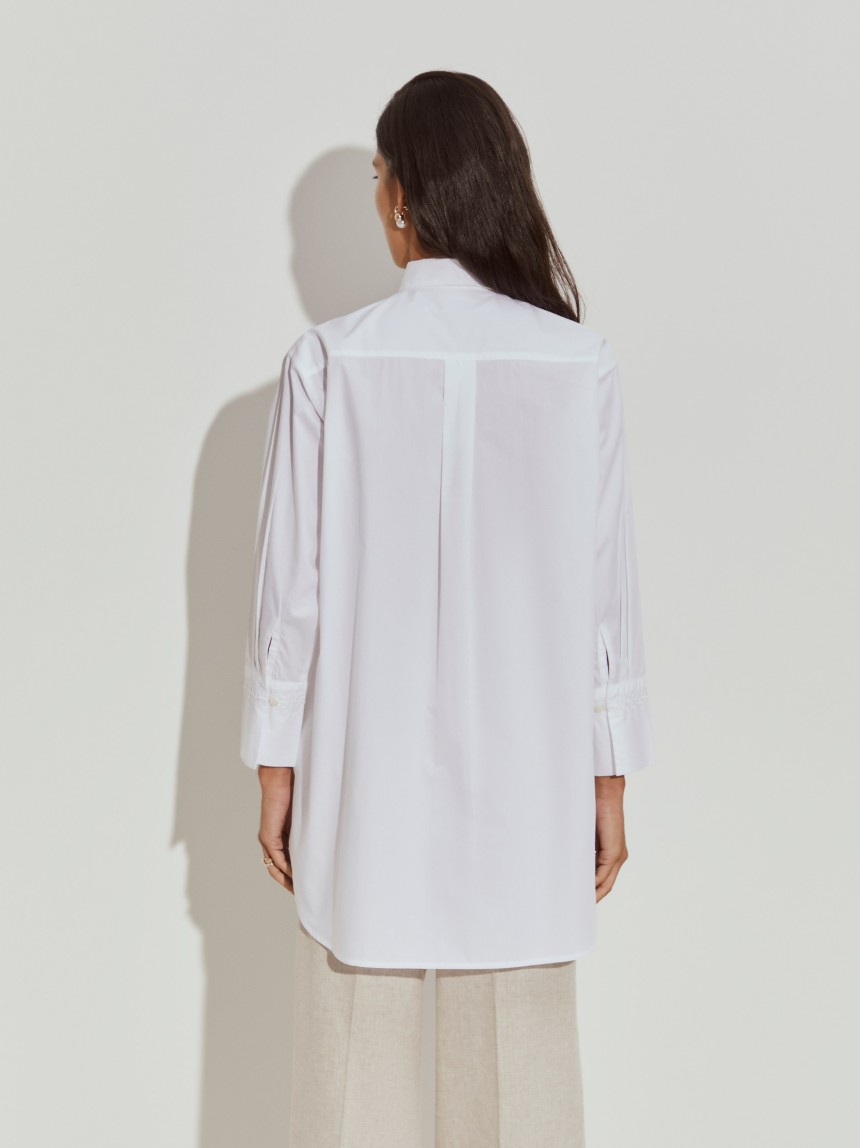 Oversize cotton shirt