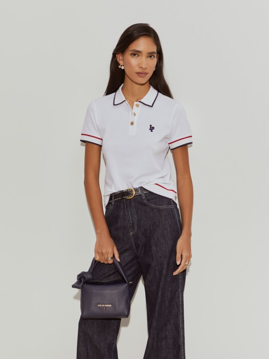 Polo com riscas