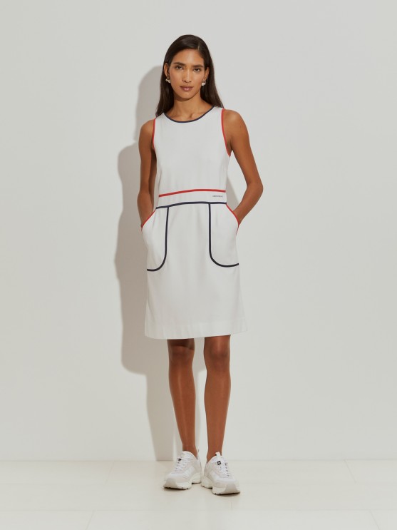 Short knitted dress
