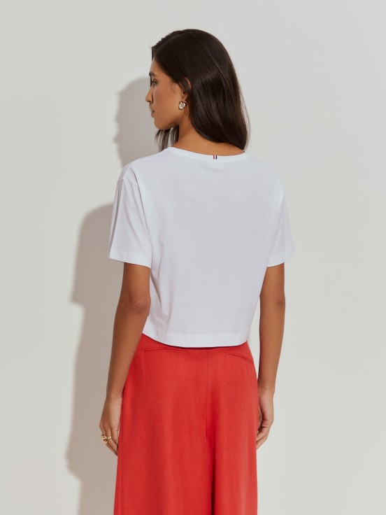 T-shirt cropped