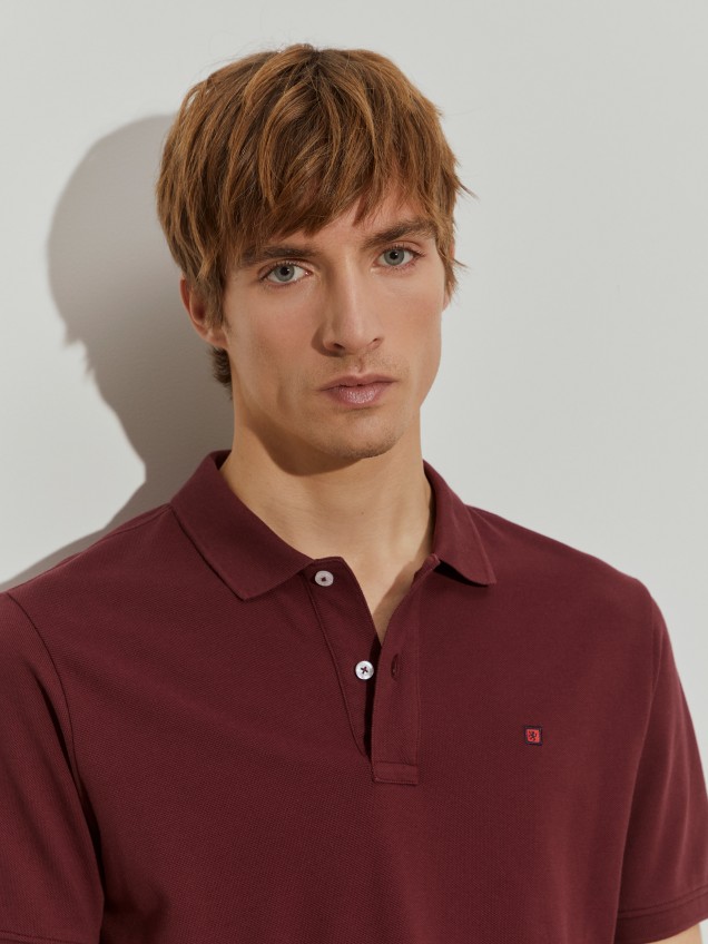 Polo piqué regular fit