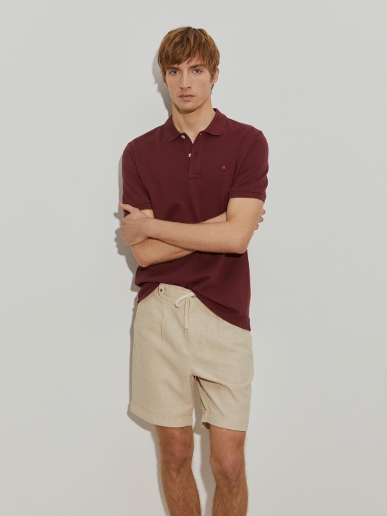 Polo piqu regular fit