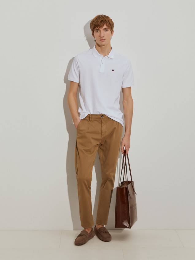 Calças chino regular fit