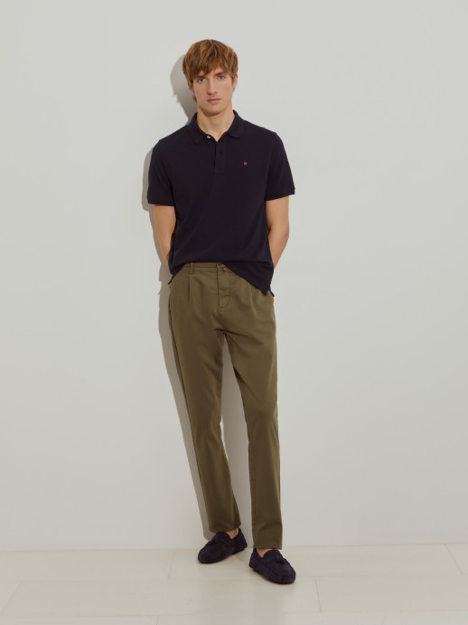 Regular fit chino pants