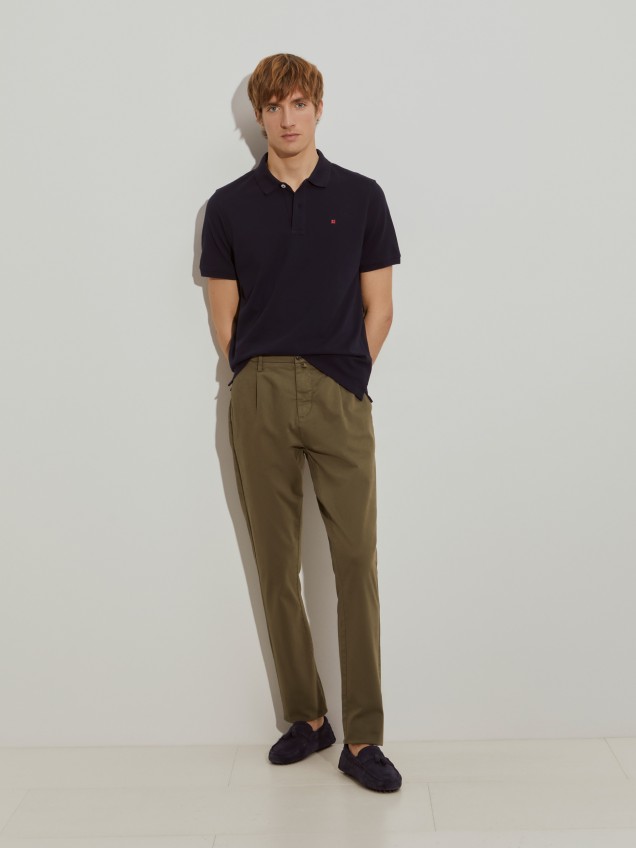 Calças chino regular fit
