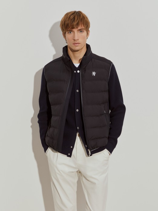 Padded front vest