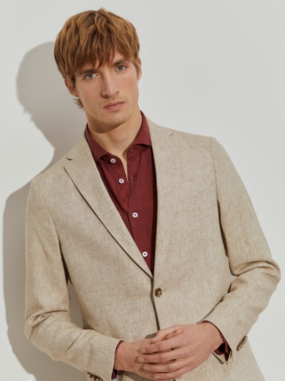 Linen/cotton blazer