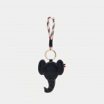 Porta-chaves elefante em pele
