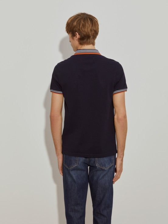 Polo de piqu de corte slim