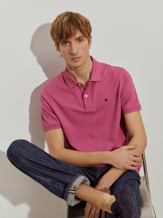 Polo piqué regular fit