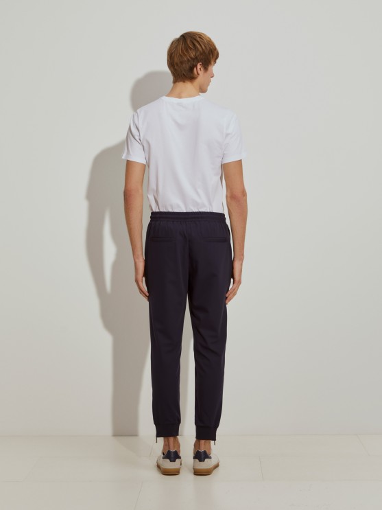 Knitted jogger pants