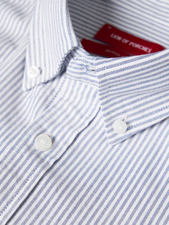 Camisa regular fit s riscas