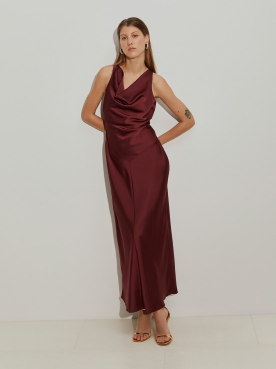 Satin dress
