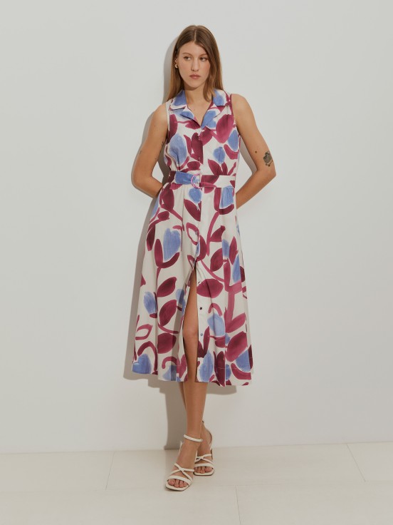 Vestido padro floral
