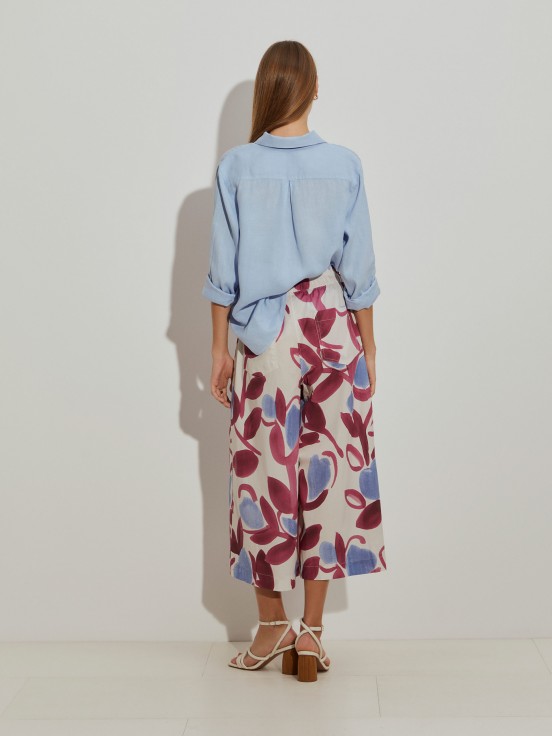Pantaln pantalon estampado