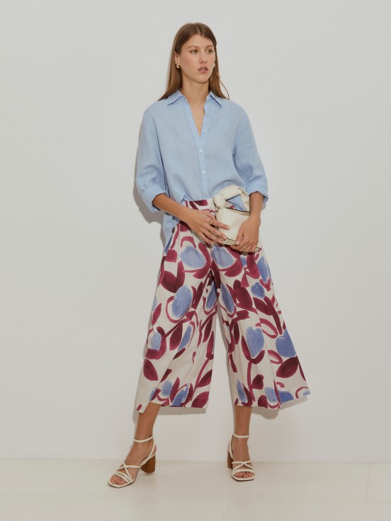 Pantaln pantalon estampado