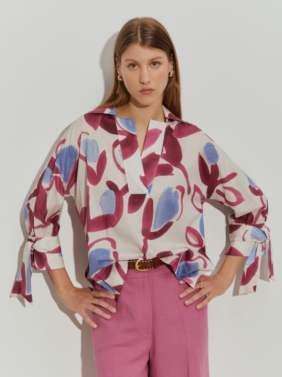Blusa estampada