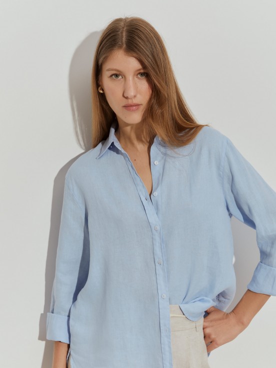 Camisa de lino