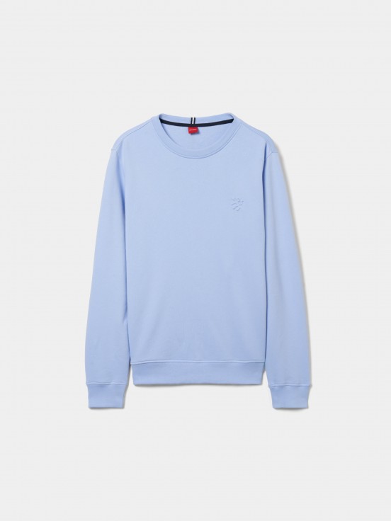 Sweater decote redondo