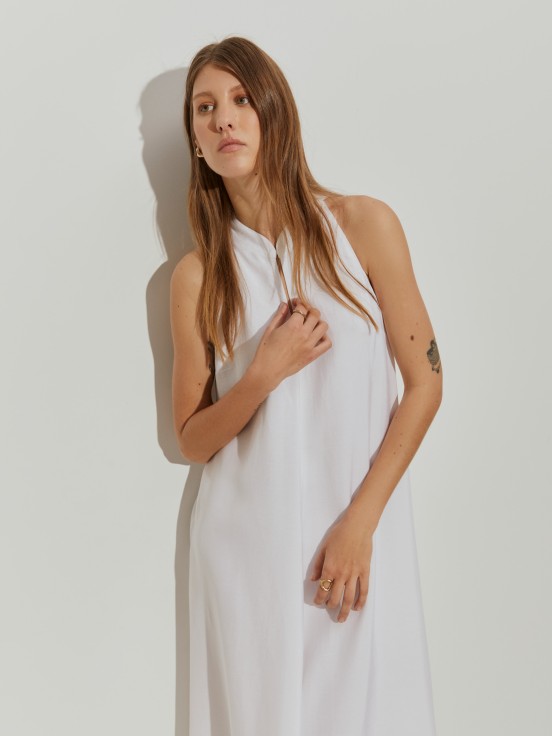 Long halter dress