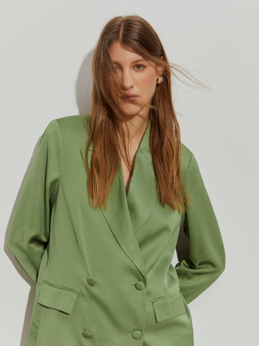 Double-breasted blazer