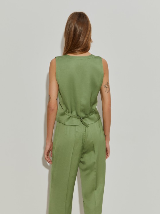 Waistcoat with buttons