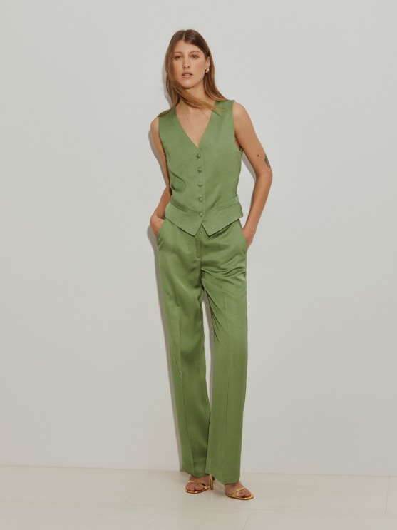 Waistcoat with buttons