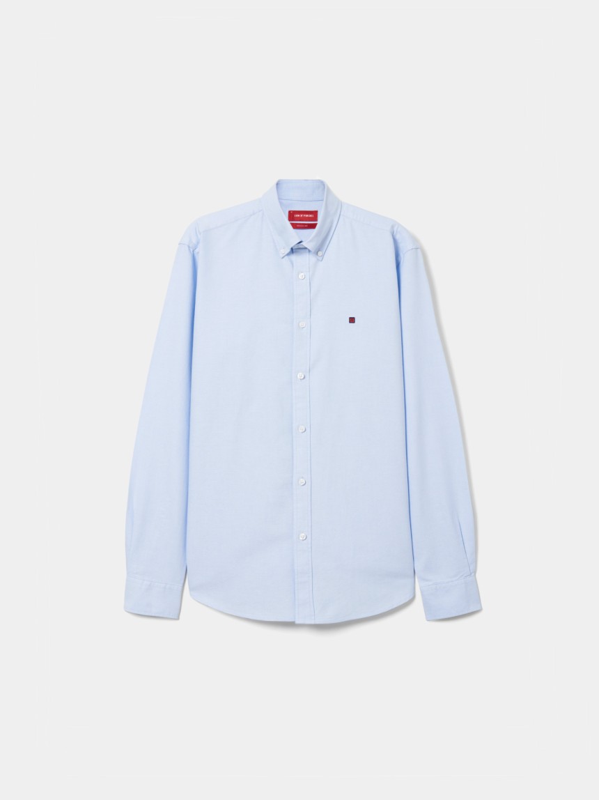 Camisa oxford regular fit