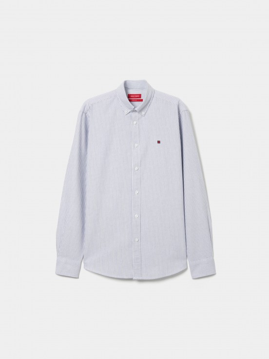 Camisa regular fit s riscas