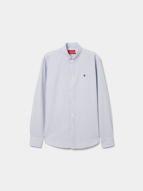 Regular fit striped shirt