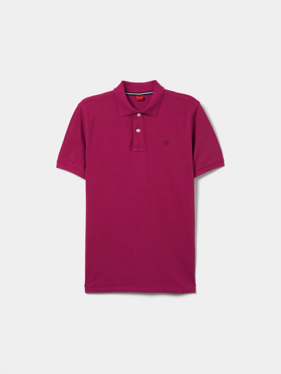 Cotton piqu polo