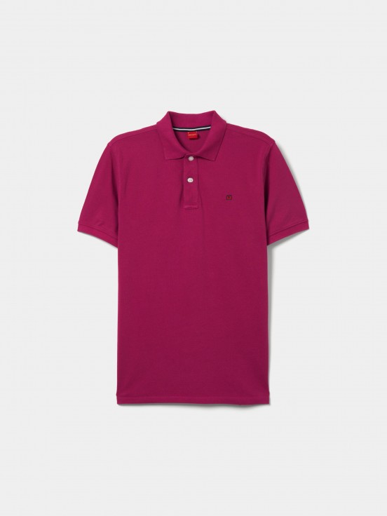 Cotton piqu polo