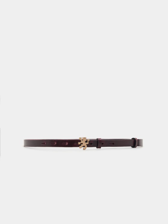 Fashionable Leather Thin Belt main image 1