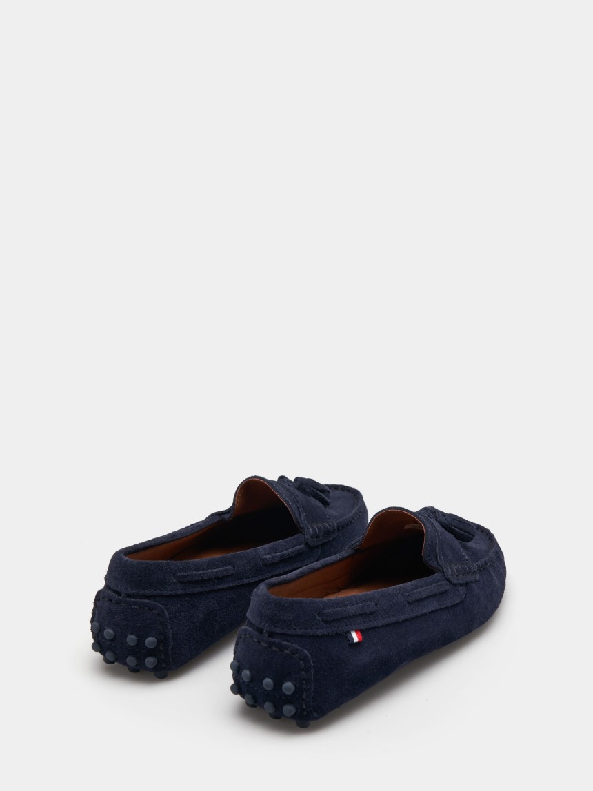 Loafers unissexo em camur�a