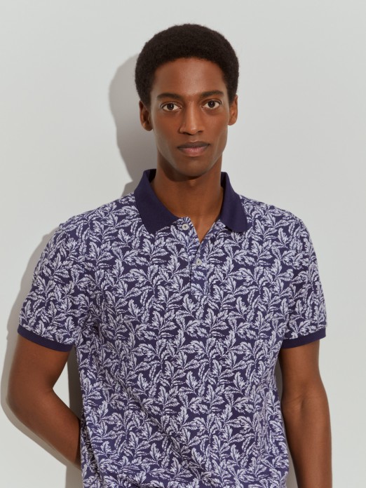 Polo estampado